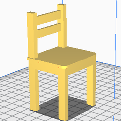 silla-2.png Free STL file miniature chair・3D printable model to download, Roberto_Marron
