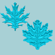a0.png 13 Oak Tree Leaves Collection - Molding Artificial EVA Craft