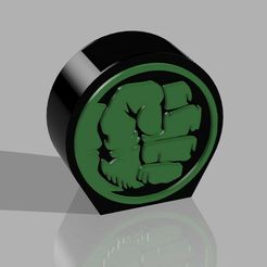 lapicero-hulk.jpg STL file Hulk penholder pencil・3D printing template to download