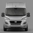 van-7.jpg Silver Fiat Ducato Cargo Van Low-poly