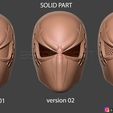 29A.jpg Spider Man 2099 mask -Spider man Helmet - Marvel comics 3D print model