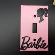 IMG_20240416_105825647.jpg Mattel Barbie Light Switch Cover / Plate A