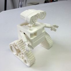 2015-06-25_15.22.12.jpg Archivo STL gratis WALL-e ( cortado en partes )・Objeto para impresora 3D para descargar