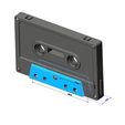 cassette-08.JPG Cassette Tape replica 3D print model