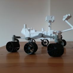 3D printable Curiosity Rover • made with Original Prusa i3 MK2・Cults
