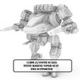 15MM (1/100TH SCALE) TITAN MARINE VIPER SUIT PRE-SUPPORTED 28mm Earth Force Viper Suit Mech