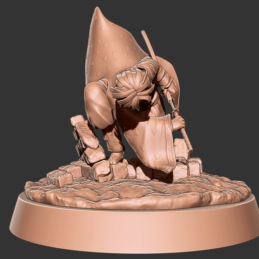 5.png Demon slayer zenitsu 3D print model