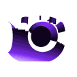 hat back.stl STL-Datei Toadette from Mario games - Multi-color kostenlos・3D-Druckvorlage zum Herunterladen