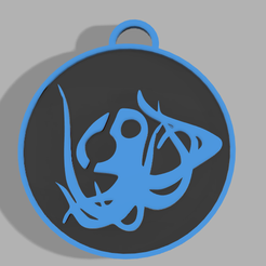 00.png Fichier STL PORTE CLEF POULPE・Idée pour impression 3D à télécharger