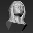22.jpg Gigi Hadid bust 3D printing ready stl obj formats