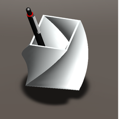 Imag2.png Download free STL file Simple Pencil Holder • 3D printer model, gogas_pkm