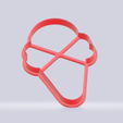 Ice cream.png ICE CREAM COOKIE CUTTER