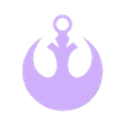 Star Wars Rebel Alliance Keychain.stl Star Wars Rebel Alliance Keychain
