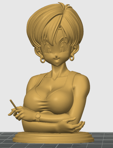 busto de bulma