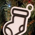20231119_122730.jpg Christmas Stocking - Hanging Tree decoration - Holiday ornament  - Navidad gift
