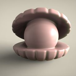 untitled.75.jpg Fichier STL Bougie coquillage・Design imprimable en 3D à télécharger