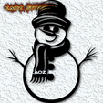 project_20231116_2344137-01.png snowman wall art christmas wall decor frosty