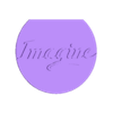 Imagine.stl "Imagine" spray port cover