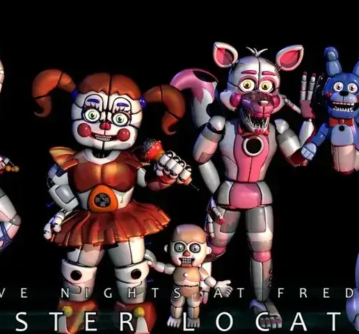 Funtime Animatronics from FNAF