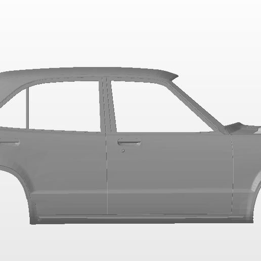 🚗 1:24 Mazda RX3 4 Door Savannah - Bonnetless - 