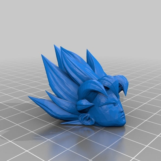 44df7b1a7c399d7e5a27ae4d8de9705f.png Fichier STL gratuit Le Dragon Ball Z de Blue Goku・Modèle pour impression 3D à télécharger, Gatober