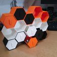 DSC_1756.JPG Free STL file Stackable Hexagon storage・Design to download and 3D print