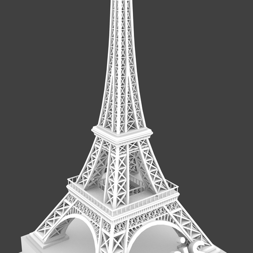 Eiffel Tower 3D model