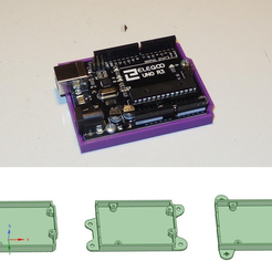 sl-bumper.png Free STL file Arduino Bumper / Holder・3D printable object to download
