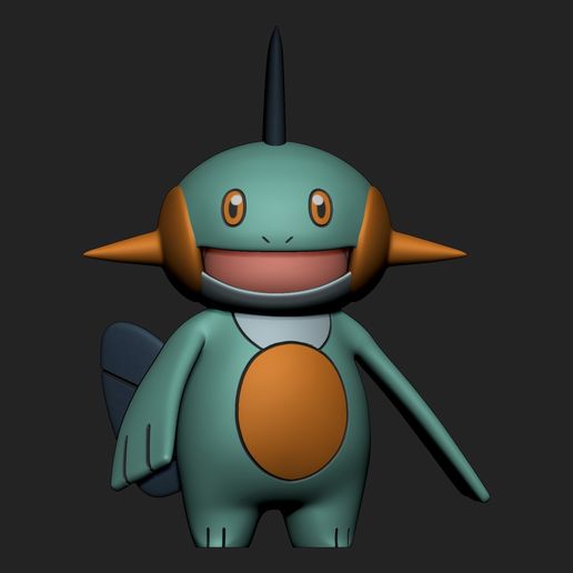 shiny marshtomp png
