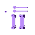 supspension parts .stl Reboque tanque 1/14