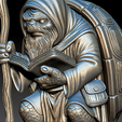 U8I9JKIL.png Elder Shellsage - Tartaruga Feiticeira Estatueta para impressão 3D