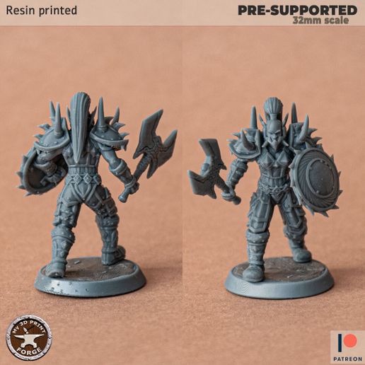 250828-Orc-Female-Warrior-Tier1-TANKpr.jpg Orc Tier1 Guerrero Femenino Tres Modelos