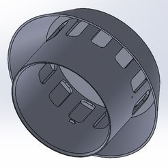 chapeau ventilation diametre 100 type pvc bricolage.jpg STL file Ventilation cap diametre 100 type PVC・3D printing template to download