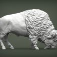 bison5.jpg Bison 3D print model