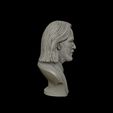 23.jpg Keanu Reeves 3D portrait sculpture
