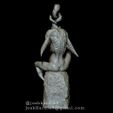 Back.jpg Artist Block - Demon Ghost Creature Figurine