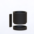 untitled.55.png WALL MOUNTED PLANTER POT WITH DRIP TRAY - INTERSECTION  DESIGN