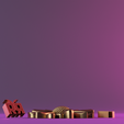 render.png Vela floral Daisy 01
