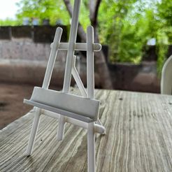 STL file easel for mini paints 🎨・3D printing idea to download・Cults