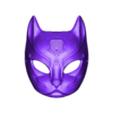 Cat mask 75k.stl Uraeus Cat Mask III