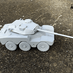 cults-comp-1.png STL file Wheeled Tank Panhard ERC-90 "Sagaie"・Model to download and 3D print