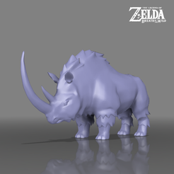 rhino.png STL-Datei Rhino - The Legend of Zelda - Breath of the WIld herunterladen • Modell für 3D-Drucker, 3DXperts