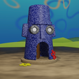 lulaMolusco-Home-UPGRADE4.png Squidward's house was really beautiful - 3D Printing .stl File!