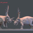 tbrender_008.png Battling Styracosaur diorama