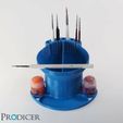 Wasserbecher_Prodicer_2.jpg Water Pro Pot - Brush Holder and Paint Cup by PRODICER