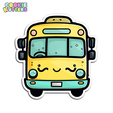 506_cutter.png YELLOW SCHOOL BUS COOKIE CUTTER MOLD