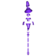Mage_Staff_02.obj Kingdom Hearts - Cosplay Prop - Donald, Bastón de mago