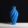 spiral-bulb-vase-slimprint.jpg Spiral Bulb Vase | Dried Flower Vase | Slimprint