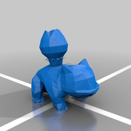 Pokemon Ivysaur - 3D model önizlemesi