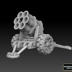 tsar-cannon-side-front-cg-promo.jpg STL file Tsar Mortar・3D printer model to download